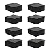 8 Pcs Rubber Risers for Plant Pots for Large Pots,Invisible Flower Pot Risers-Black