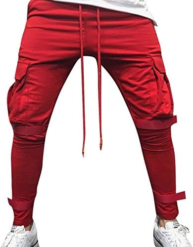 Sumen Mens Pure Color Pocket Drop Crotch Jogger Pants Harem Casual Baggy Hiphop Dance Sweatpants Mens Drawstring Shorts