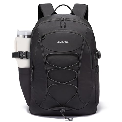 LOVEVOOK Laptop Backpack Black