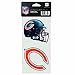 NFL Chicago Bears 2-Piece Die-Cut Decal, 4