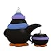 Hallmark 1995QX9405 Tea Time! #2 (Set of 2) Penguin Keepsake Christmas Ornaments