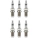 New Spark Plug (Set of 6) BOSCH # 4308 Platinum+2