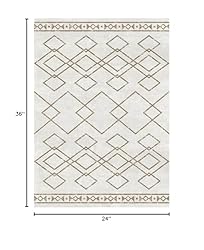 SERISSA 2x3 Washable Small Entry Rug,Soft Non Slip