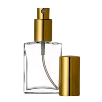 Square Flat Type Perfume Atomizer Empty 