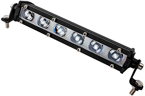 Single Row LED Light Bar 60W, GES 7 Inch 6 COB Universal LED Fog Lights, LED Driving Light/Work Lights for Trucks Jeep SUV Boat ATV LED Golf Cart Lights Single Row LED Light Bar 60W, GES 7 Inch 6 COB Universal LED Fog Lights, LED Driving Light/Work Lights for Trucks Jeep SUV Boat ATV LED Golf Cart Lights