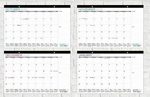 5 Desk+Calendar+2019+2020+Through+December