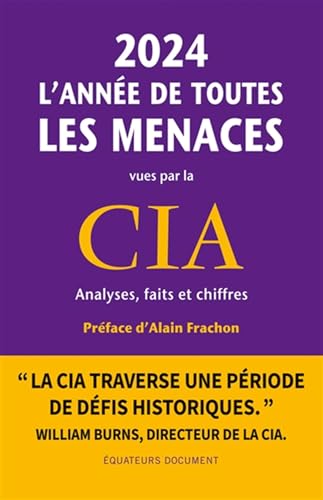 2024 l'année de toutes les menaces vues par la CIA: Analyses, faits et chiffres