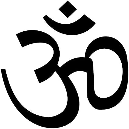 Large Om Symbol Wall Decal Sticker Buddha Absolute Brahman Hindu