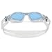 Aqua Sphere Kayenne Ladies with Blue Lens (Glitter/Powder Blue) Swim Goggles for Women