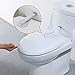 Baby Safety Toilet Locks -Professional Baby Proof Toilet Lid Lock with Arm 3M Adhesive Mount - Top Safety Toilet Seat Locks No Tools Needed Easy Installation with 3M Adhesive (1PC Toilet Lock)