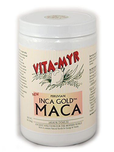 Inca Gold Maca Traditionally Grown 1 lb Jar Potent, Raw, Whole Maca Powder from The Mountains of Peru