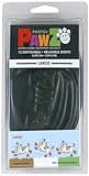 Pawz 3-Inch to 4-Inch Water-Proof Dog Boots, Large, Black