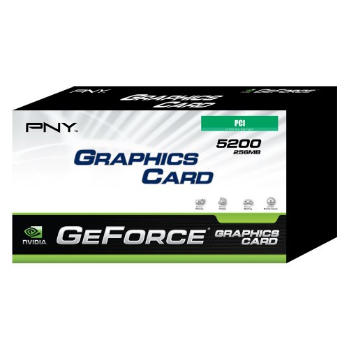 PNY GeForce FX 5200 PCI 256 MB 2ポート VGA + Sビデオグラフィックカード VCGFX522PEB - 小売並行輸入 : PNY GeForce FX 5200 PCI 256 MB 2 Port VGA + S-Video