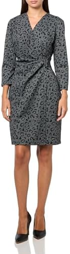 anne klein classic wrap dress reviews Anne Klein Plus Size Classic Wrap Dress - Black