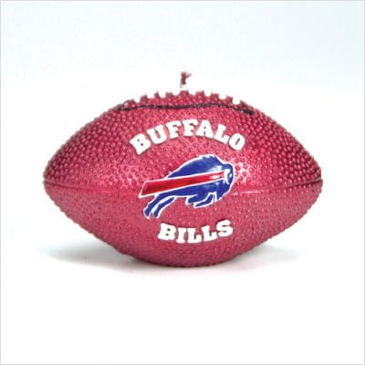Buffalo Bils NFL Wax Football Candle