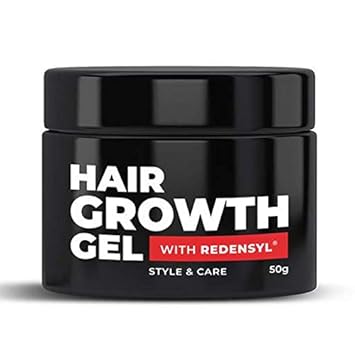 Beardo Hair Growth Gel for Men, 50 gm | For Hair Growth and Styling | Redensyl | Made in India