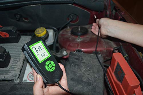 Coating Thickness Gauge CM-206Z Best Digital Paint Meter with External Sensor/Resolution 0.001mils