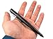 Steel Pen For Glass Breaker and Self Defense Mutifunctional Emergent Tool (Steel, Black)