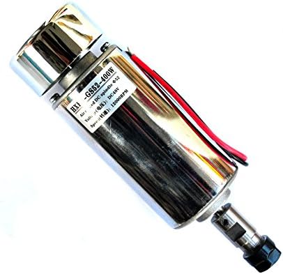 400w 12000RPM Spindle Motor Mount 12V-48V Engraver Cutter Marker CNC