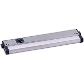 Maxim Lighting 89863SN CounterMax 5K - 6W 1 LED Undercabinet-12 Inches Length and 3.5 Inches Wide, Finish Color: Satin Nickel