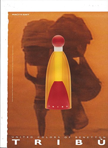 Scented**PRINT AD** For 1994 Benetton Tribu Perfume **PRINT AD**