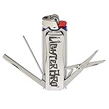 LighterBro Lighter Sleeve - Multi-tool - Stainless Steel