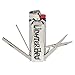 LighterBro Lighter Sleeve - Multi-tool - Stainless Steel