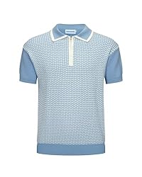 OXKNIT Men's Casual 1960s Mod Style 60s Mod Knit
