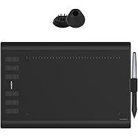 Drawing Tablet HUION Inspirory H1060P Graphics Tablet, 10x6.25 inch Drawing Pad with 8192 Pressure Sensitivity Battery-Free S