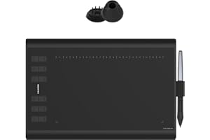Drawing Tablet HUION Inspirory H1060P Graphics Tablet, 10x6.25 inch Drawing Pad with 8192 Pressure Sensitivity Battery-Free S