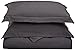 Nestl Dark Grey Duvet Cover Full Size - Soft Double Brushed Full Size Duvet Cover Set, 3 Piece, with Button Closure, 1 Duvet Cover 80x90 inches and 2 Pillow Shams