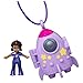 Shani with a Purple Rocket Ship Necklace Polly Pocket Tiny Takeaway