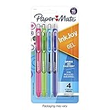 Paper Mate InkJoy Gel Pens, Medium Point, Assorted Colors, 4 Count