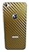TCD - Gold iPhone 4 4G 4S Carbon Fiber Full Body & Side Skin Sticker Set