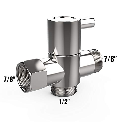 Premium Stainless Steel Handheld Bidet Sprayer for Toilet & Cloth Diaper Sprayer Set with Leak Proof Extra Long Hose- Cleaning & Personal Hygiene Spray- Bathroom Hand Held Bidet Shattaf Kit, by Bixfe - Thumbnail 6