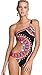 Christmas PEGGYNCO Womens Trina Turk Yucateca One Shoulder One Piece Swimwear Red Medium