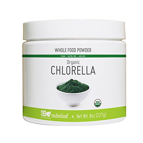 Nubeleaf Chlorella Powder - Non-GMO, Gluten-Free, Raw, Organic, Vegan Source of Chlorophyll, Essential Vitamins & Minerals - Single-Ingredient Nutrient Rich Superfood for Cooking, Baking, Smoothies - Thumbnail 6
