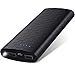 Power Bank 20000mAh Portable Charger Todamay Phone Charger External Battery with 2A Input Port, LED Lights and 2 Charging Ports for Smart Phone, Tablets and Other Devices, Black