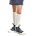 Angelina Dozen-Pack Cotton Knee High Socks, #3102_WhiteXL