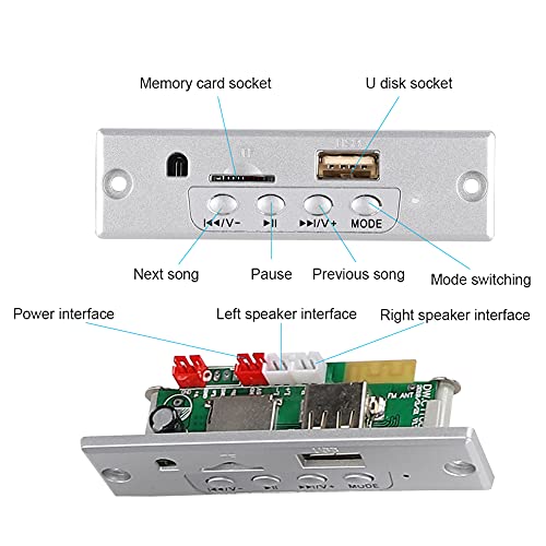 Esenlong Draagbare luidspreker Bluetooth luidspreker DIY Kit MP3 muziek Pack Stereo Sound 3W Mini Power versterker met… - Image 5