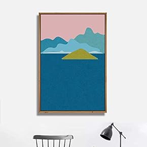 Framed Canvas Wall Art for Living Room, Bedroom Silent World Theme Canvas Prints for Home Decoration Ready to Hang - 16x24 inches
