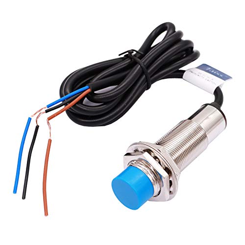 Taiss/1Pcs M18 8mm sensing DC 5V NPN NO （Normally open） cylinder inductive proximity sensor switch work voltage 5VDC special for MCU LJ18A3-8-Z/BX-5V