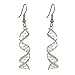 Boutique Academia DNA Earrings - Science Jewelry Gift - Anatomically Correct DNA Spirals with Major & Minor Grooves and Base Pairing