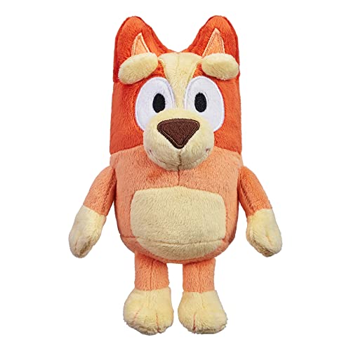 Bluey Heeler Family Stuffed Animal Set of 4, 7-8”, Soft, Bingo, Bandit, and Chilli Plush Figure Toys, Cuddly Plush Toys for Kids Ages 3+