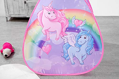 Play10 Ball Pit Unicorn Pop up Play Tent Dreamy Ball Pen for Kids