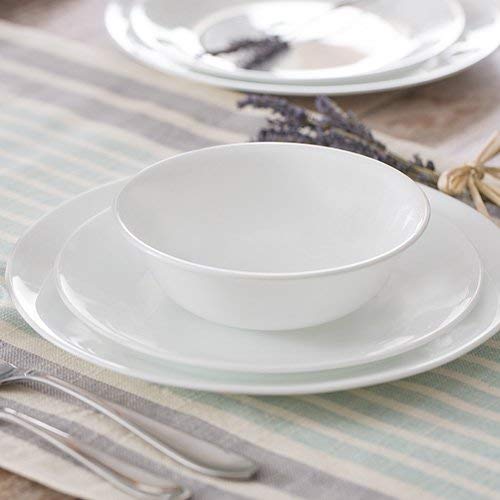 Corelle Livingware Dinnerware Set, Winter Frost White, Service for 6 - Image 5