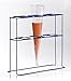 SP Bel-Art Poxygrid Imhoff Cone Rack; 3 Places, 17¹⁄₂ x 6³⁄₄ x 16 in. (F38993-0003)