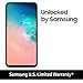 Samsung Galaxy S10e Factory Unlocked Android Cell Phone | US Version | 128GB of Storage | Fingerprint ID and Facial Recognition | Long-Lasting Battery | U.S. Warranty | Prism White
