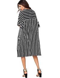 Kimono para dama, diseño de rayas