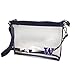 Capri Designs NFL Stadium Approved Large Clear/Transparent Team Logo Cross-body Purse